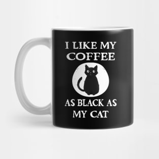 Cheeky Witch® I Like My Coffee as Black as my Cat Mug